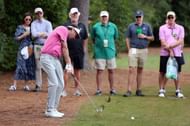 Bubba Watson on the fifth hole at Augusta